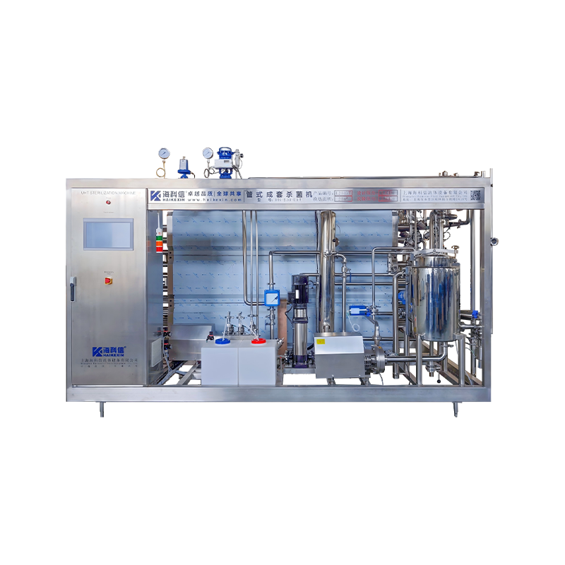 Automatický UHT sterilizátor (Ultra-High Temperature).